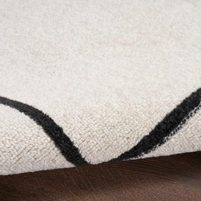 product image for nourison essentials ivory black rug by nourison nsn 099446148278 5 47