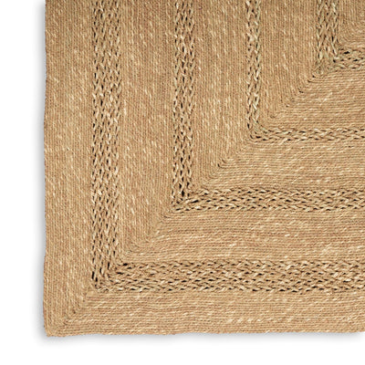 product image for Natural Seagrass Indoor Outdoor Handmade Natural Rug By Nourison Nsn 099446940186 3 43