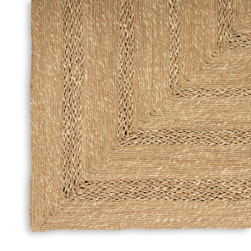 media image for Natural Seagrass Indoor Outdoor Handmade Natural Rug By Nourison Nsn 099446940186 3 235