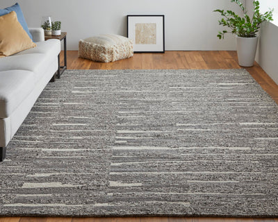 product image for Conor Abstract Gray/Taupe/Ivory Rug 7 34