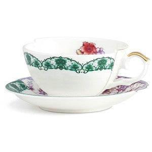 product image for Hybrid-Isidora Porcelain Tea Cup w/ Saucer design by Seletti 40