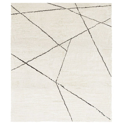 product image of issy palesa shaggy hand knotted black rug by by second studio iy200 311x12 1 564
