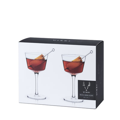 product image for angled crystal nick nora glasses set of 2 3 74