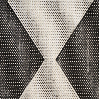 product image for Positano Indoor Outdoor Black Geometric Rug By Nourison Nsn 099446938114 6 89
