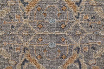 product image for Aleska Oriental Gray/Gold Rug 5 88