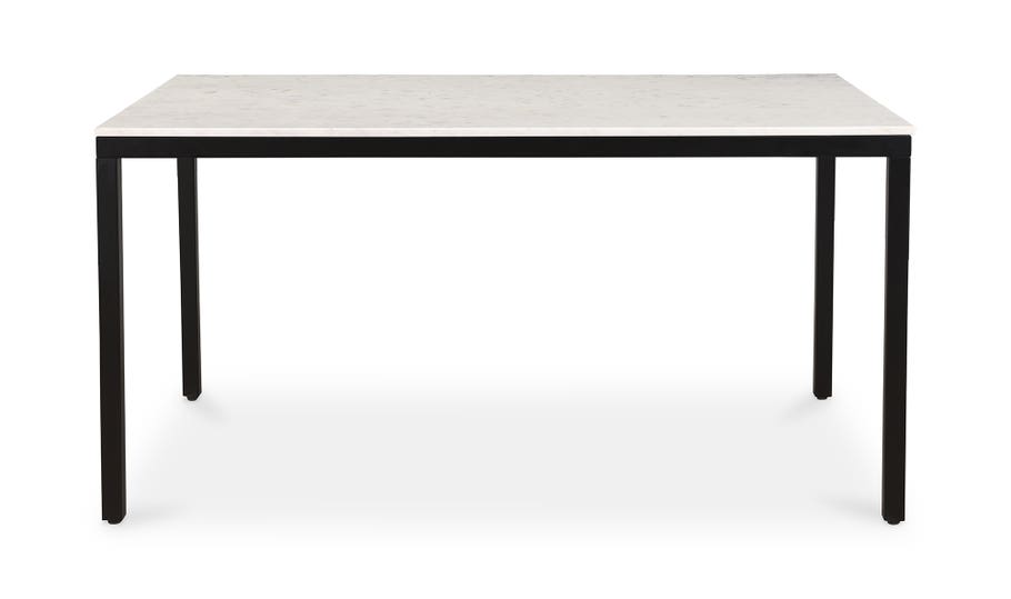 Parson White Marble Dining Table