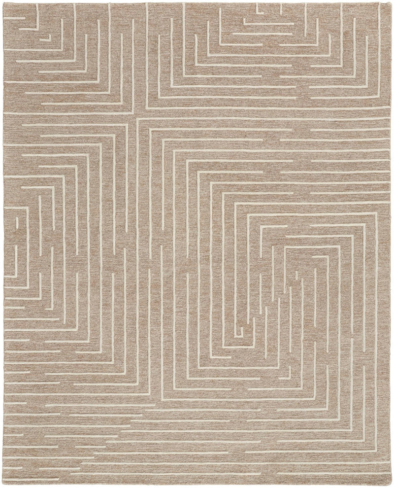 media image for fenner hand tufted beige ivory rug by thom filicia x feizy t10t8003bgeivyj00 1 289