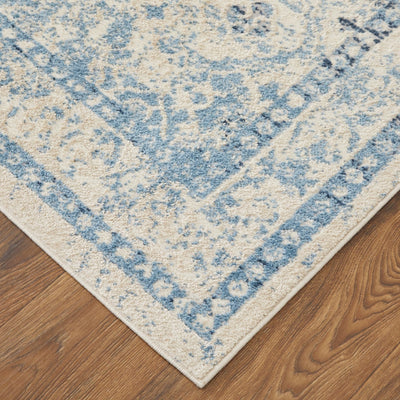 product image for wyllah traditional diamond blue ivory rug by bd fine cmar39k7bluivyc16 5 37