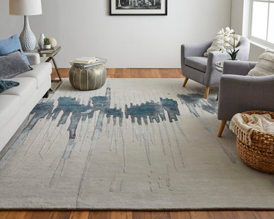product image for ramiro abstract contemporary hand tufted blue multi rug by bd fine anyr8882blumlth00 7 6