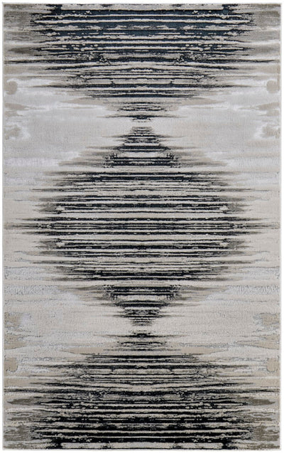 product image for Orin Diamond Black/Silver/Taupe Rug 1 53