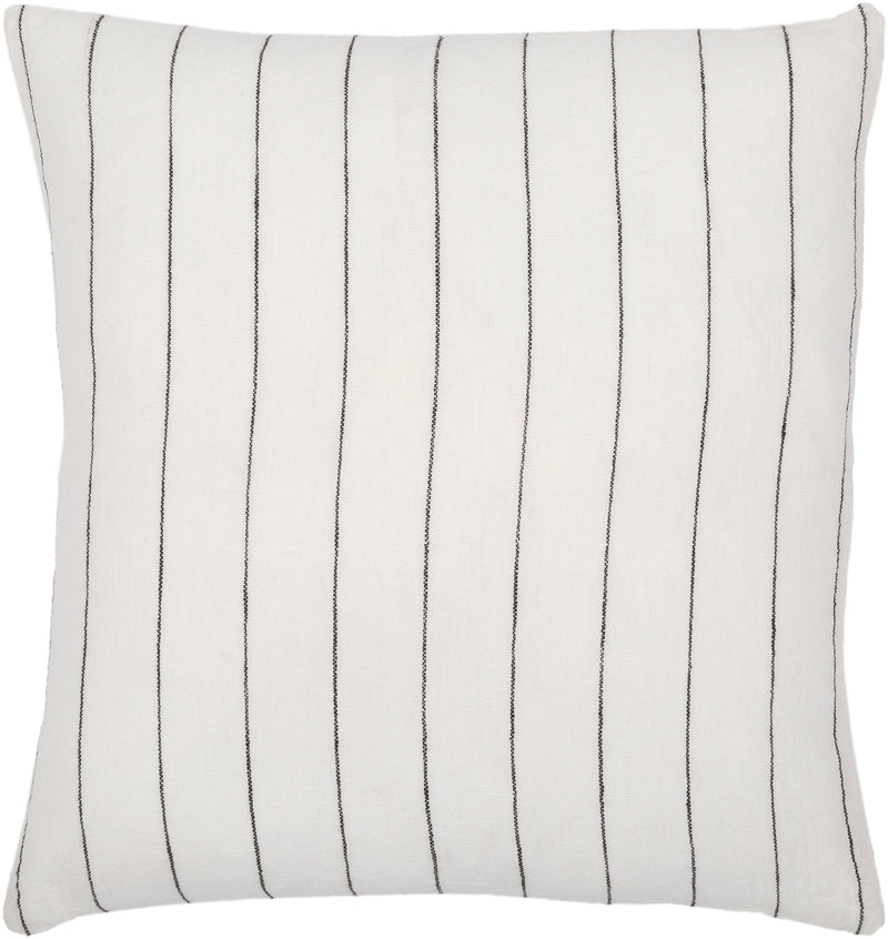 media image for linen stripe buttoned pillow kit by surya lnb001 1320d 2 276