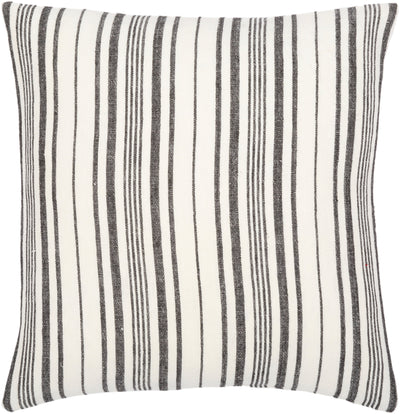 product image for linen stripe buttoned pillow kit by surya lnb002 1320d 4 60