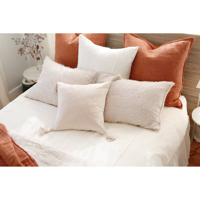 product image for logan duvet and shams in terracotta design by pom pom at home 3 92