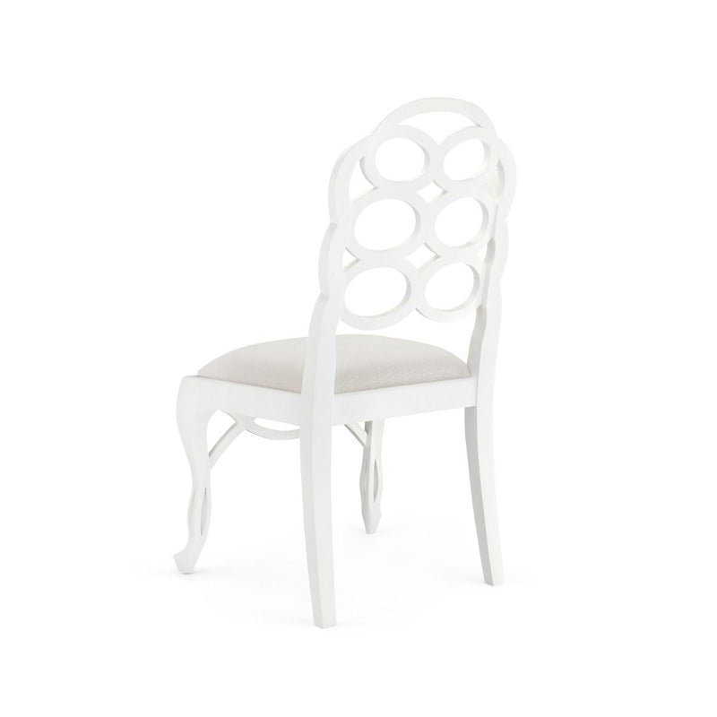 media image for Loop Side Chair in White by Bungalow 5 270
