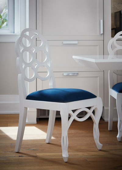 product image for Loop Side Chair in White by Bungalow 5 72