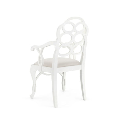 product image for Loop Armchair in White by Bungalow 5 5