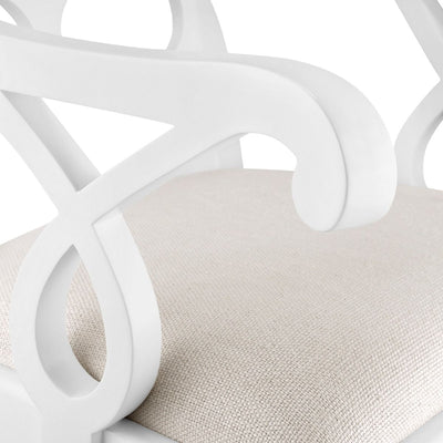 product image for Loop Armchair in White by Bungalow 5 60