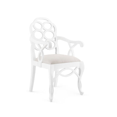 product image for Loop Armchair in White by Bungalow 5 50