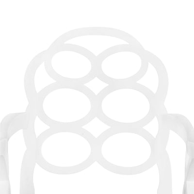 product image for Loop Armchair in White by Bungalow 5 78