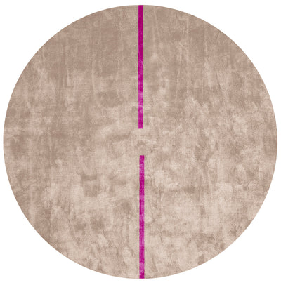 product image of Lightsonic Hand Tufted Rug w/ Purple Stripe design by Second Studio 525