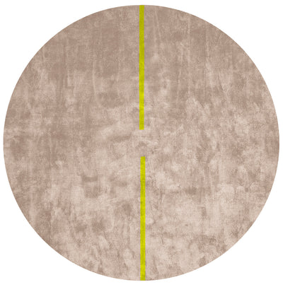 product image of Lightsonic Hand Tufted Rug w/ Yellow Stripe design by Second Studio 571