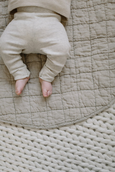 product image for quilted linen playmat 2 68