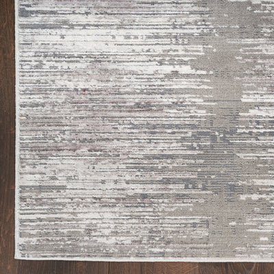 product image for Nourison Home Abstract Hues Grey White Modern Rug By Nourison Nsn 099446904560 6 91
