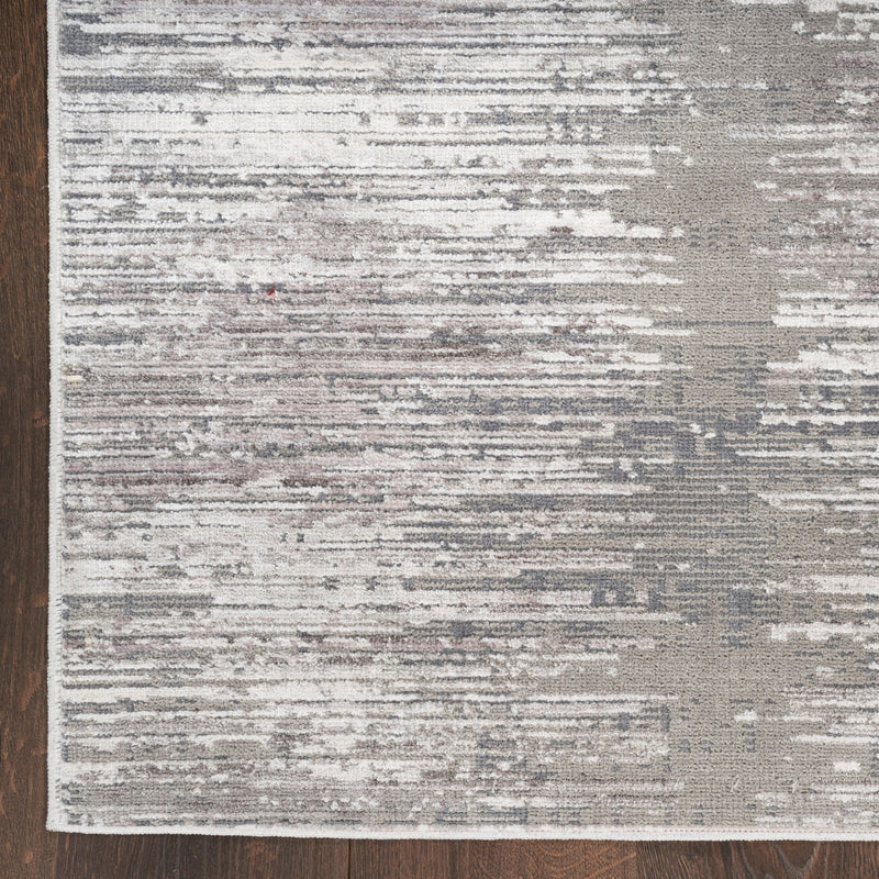 media image for Nourison Home Abstract Hues Grey White Modern Rug By Nourison Nsn 099446904560 6 225