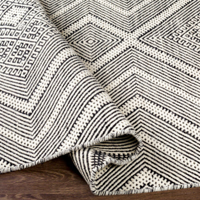 product image for Mardin Wool Black Rug Fold Image 11