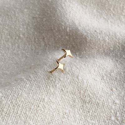 product image of falling star studs by merewif 1 52