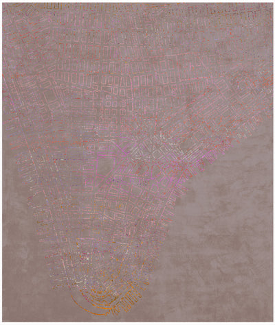 product image for Lower Manhattan Neon Edit Hand Knotted Rug in Assorted Colors design by Second Studio 35