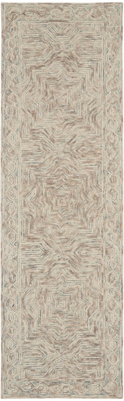 product image for interlock handmade blue ivory rug by nourison 99446785985 redo 2 34