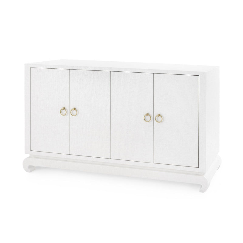 media image for Meredith 4-Door Cabinet in Various Colors by Bungalow 5 25
