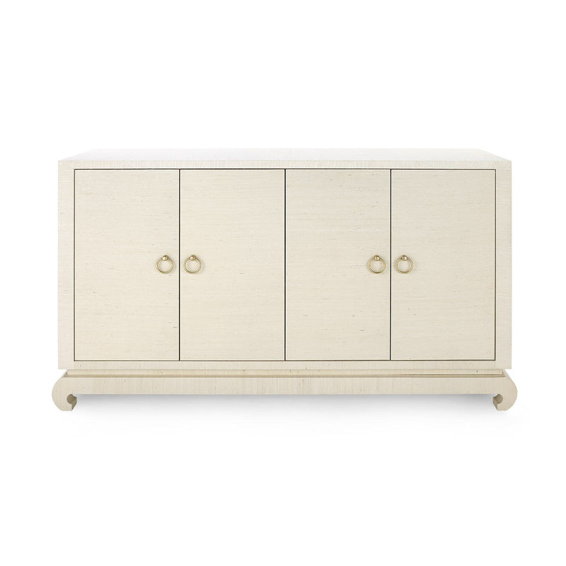 media image for Meredith 4-Door Cabinet in Various Colors by Bungalow 5 277