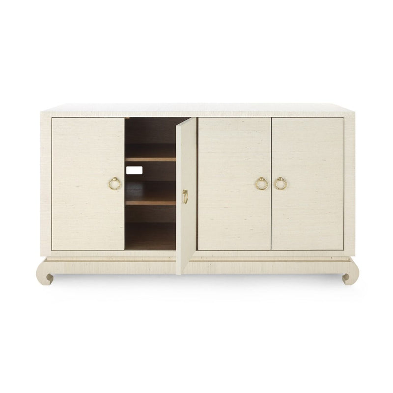 media image for Meredith 4-Door Cabinet in Various Colors by Bungalow 5 278