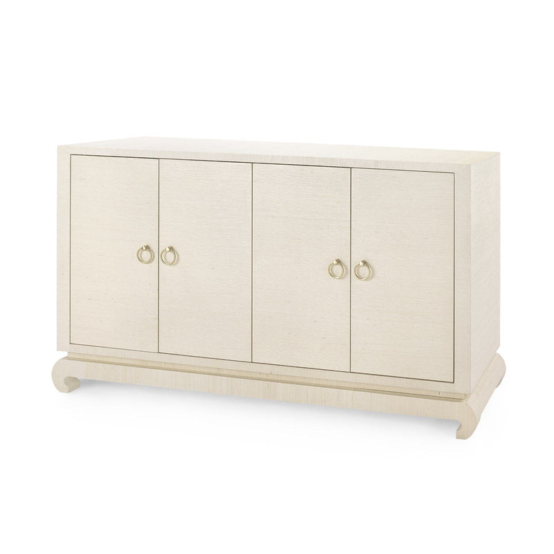 media image for Meredith 4-Door Cabinet in Various Colors by Bungalow 5 237