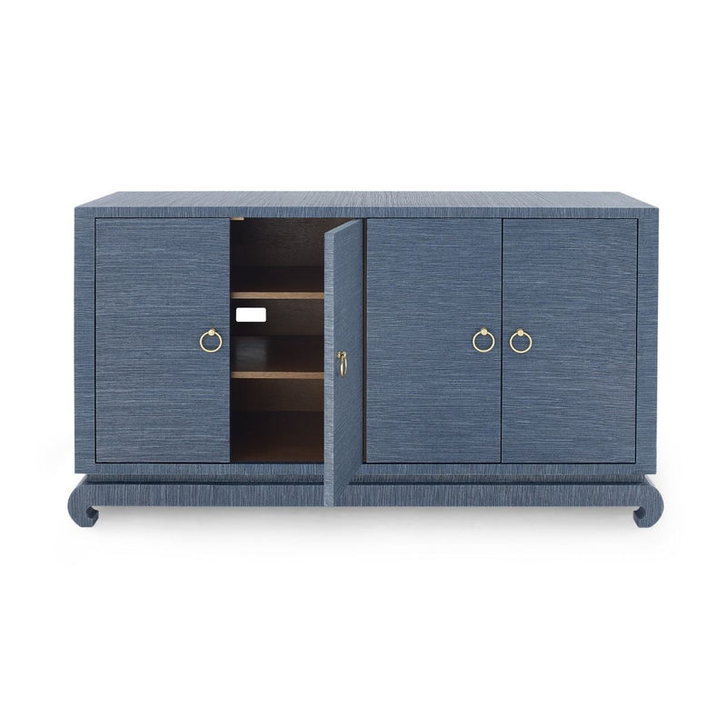 media image for Meredith 4-Door Cabinet in Various Colors by Bungalow 5 216
