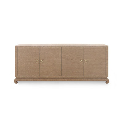 product image for Meredith Extra Large 4-Door Cabinet in Various Colors 12