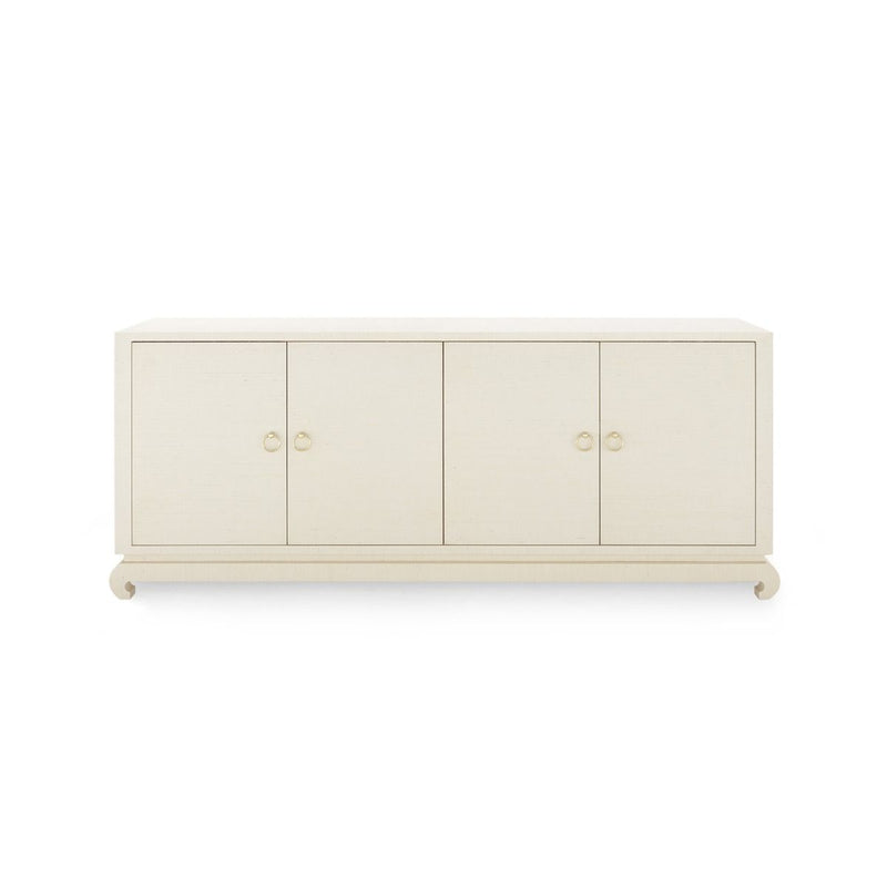 media image for Meredith Extra Large 4-Door Cabinet in Various Colors 230