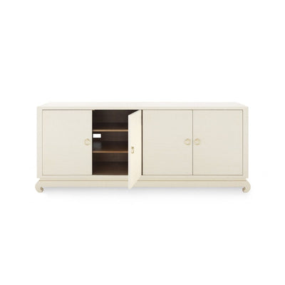 product image for Meredith Extra Large 4-Door Cabinet in Various Colors 49