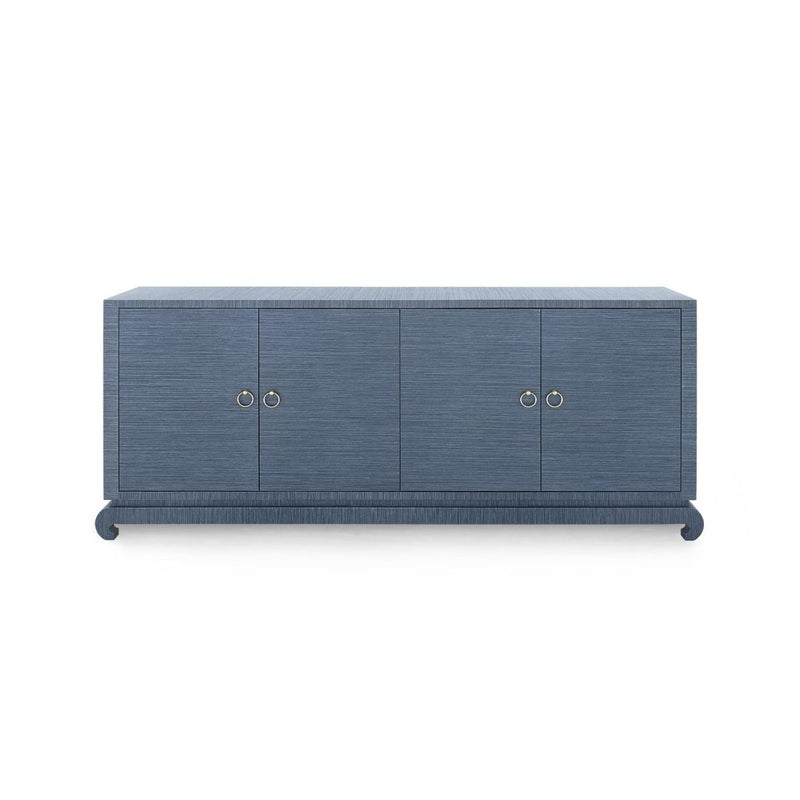 media image for Meredith Extra Large 4-Door Cabinet in Various Colors 256