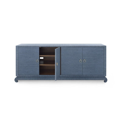 product image for Meredith Extra Large 4-Door Cabinet in Various Colors 95