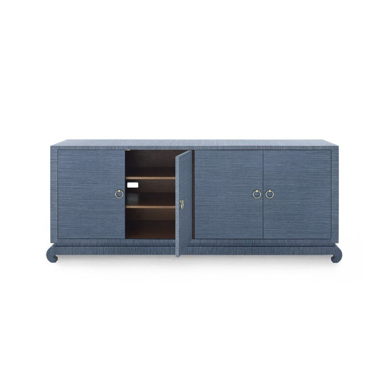 media image for Meredith Extra Large 4-Door Cabinet in Various Colors 275