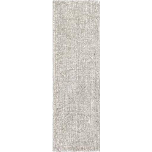 media image for Messina Wool Medium Gray Rug in Various Sizes Flatshot Image 295