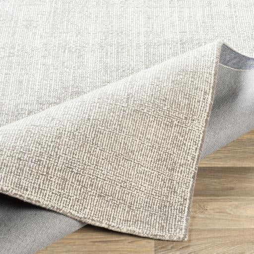 media image for Messina Wool Medium Gray Rug in Various Sizes Front Image 258