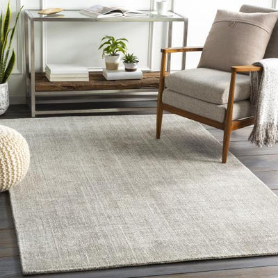 product image for Messina Wool Medium Gray Rug in Various Sizes Corner Image 84