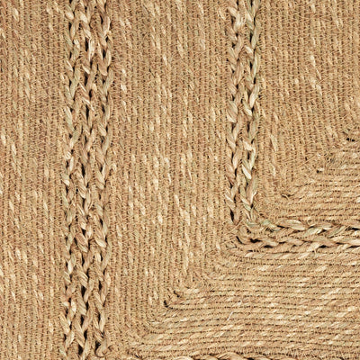 product image for Natural Seagrass Indoor Outdoor Handmade Natural Rug By Nourison Nsn 099446940186 7 10