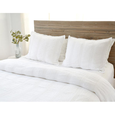 product image of nantucket matelasse collection in white design by pom pom at home 1 579