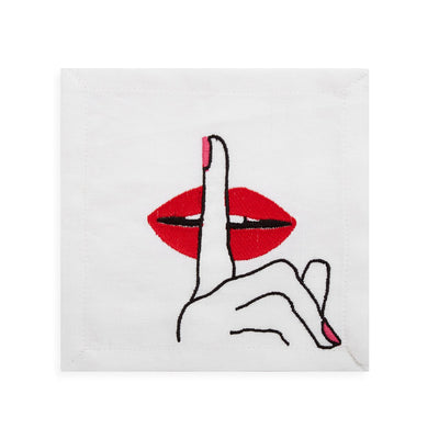 product image for lips cocktail napkins 3 92