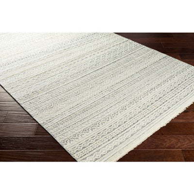 product image for Nobility Wool Light Gray Rug Corner Image 3 80